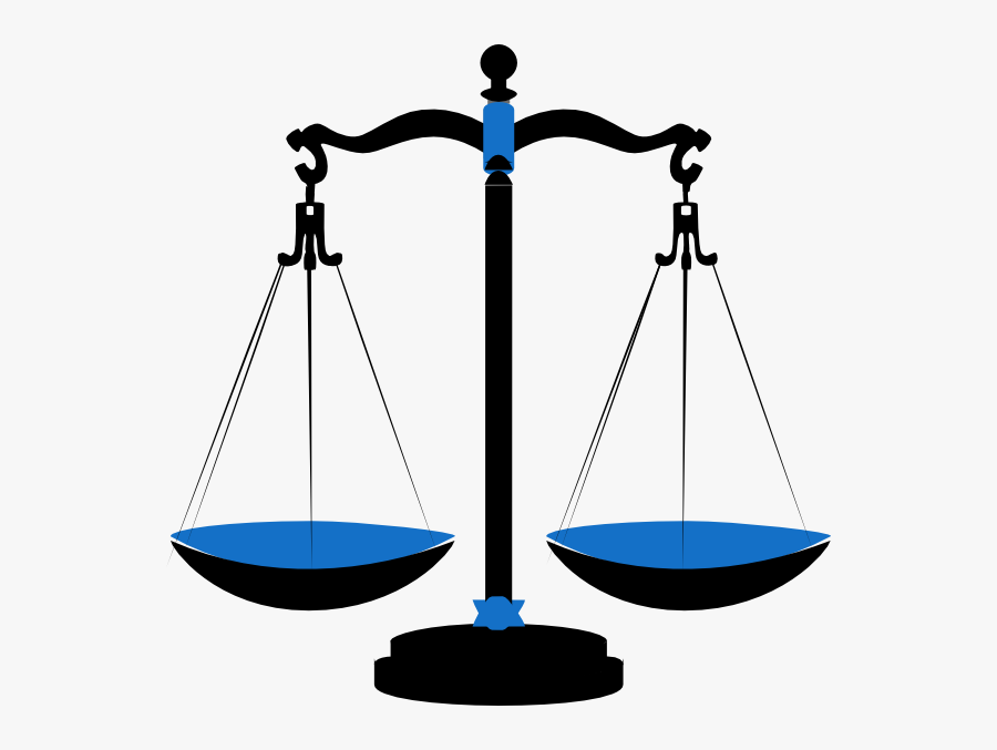 Scales Of Justice, Transparent Clipart