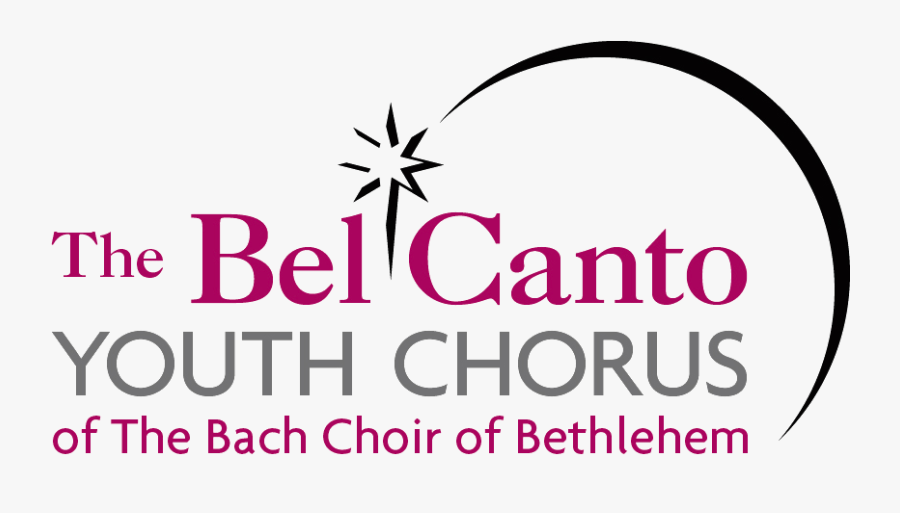 The Bel Canto Youth Chorus Of The Bach Choir Of Bethlehem - Graphic Design, Transparent Clipart