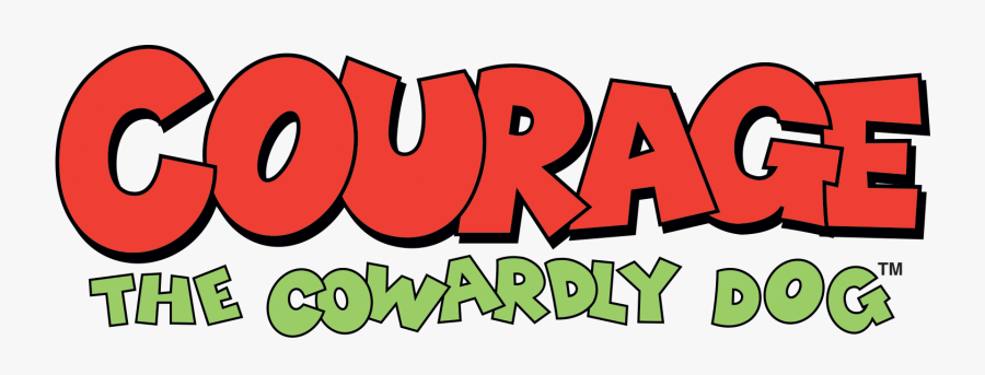 Courage The Cowardly Dog Logo, Transparent Clipart