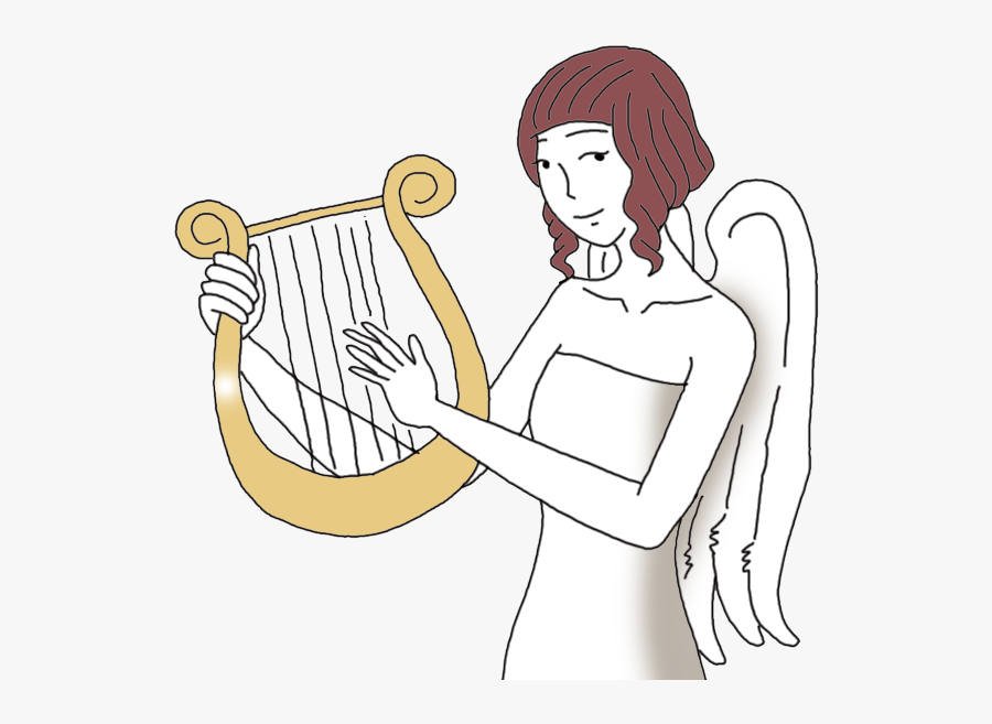 Harp - Illustration, Transparent Clipart