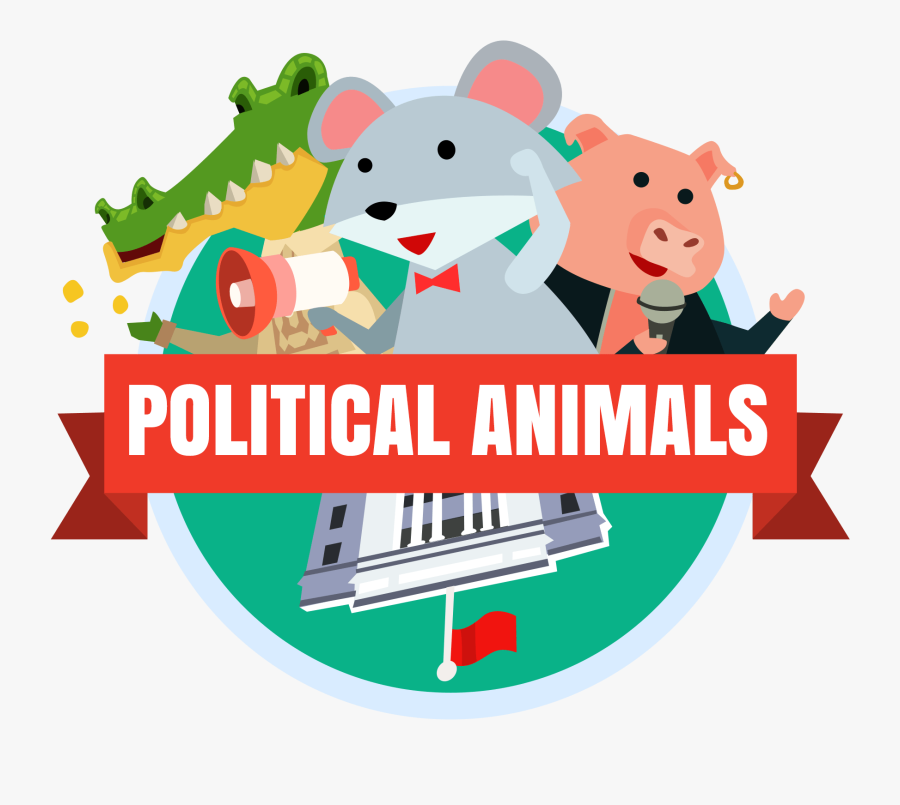 Political Animals Game, Transparent Clipart