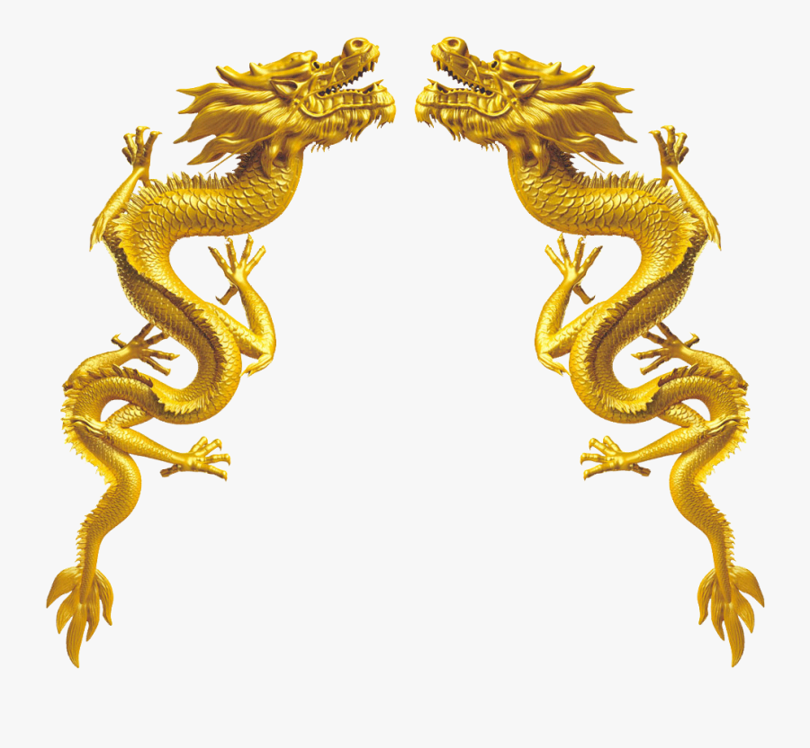 Golden Chinese Dragon Download Hq Png Clipart - Chinese Dragon Clipart