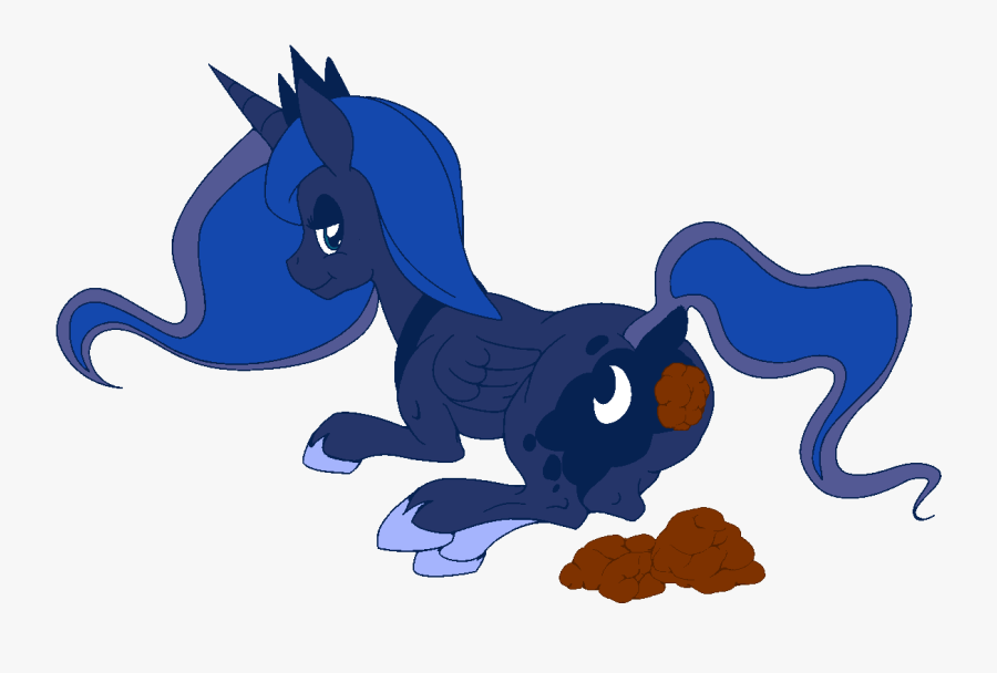 My Little Pony Princess Luna Poop, Transparent Clipart