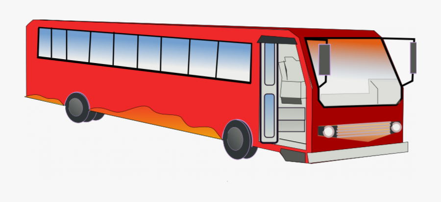 Transparent Bus Vector Png - Different Means Of Transport, Transparent Clipart