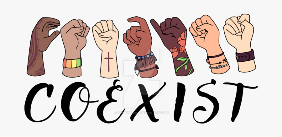 Coexist Art, Transparent Clipart