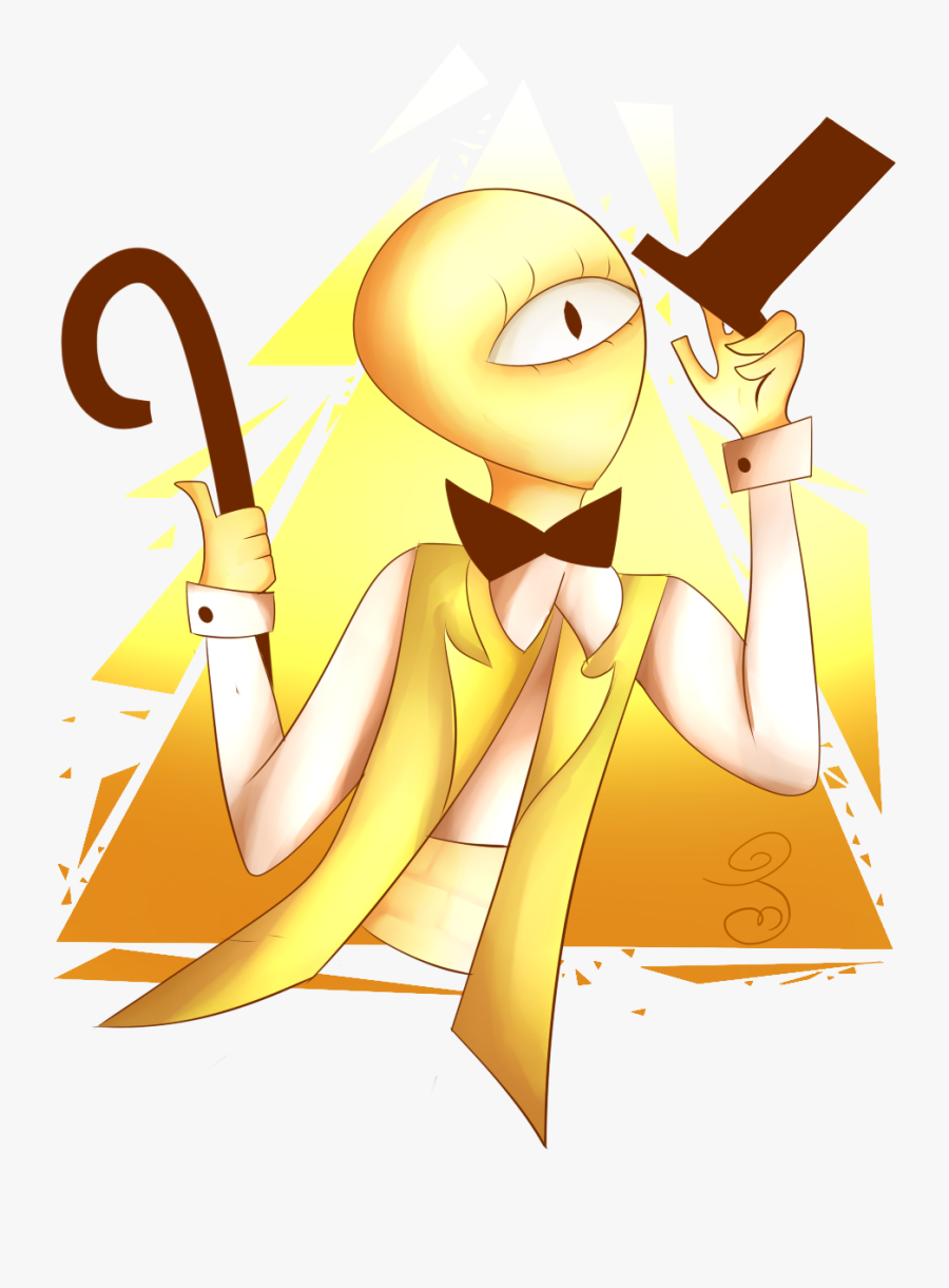 Gravity Falls - Bill Cipher - Illustration, Transparent Clipart