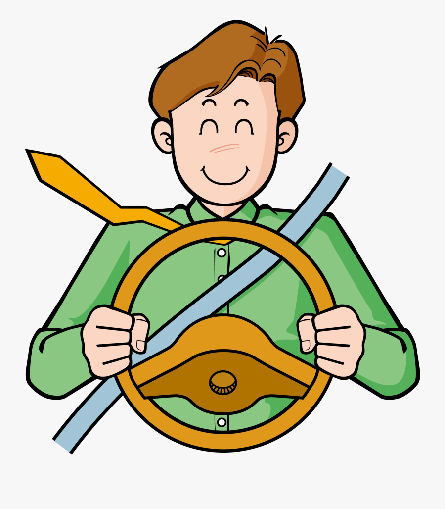 Driver Cartoon Graphic Design - Driver Cartoon, Transparent Clipart