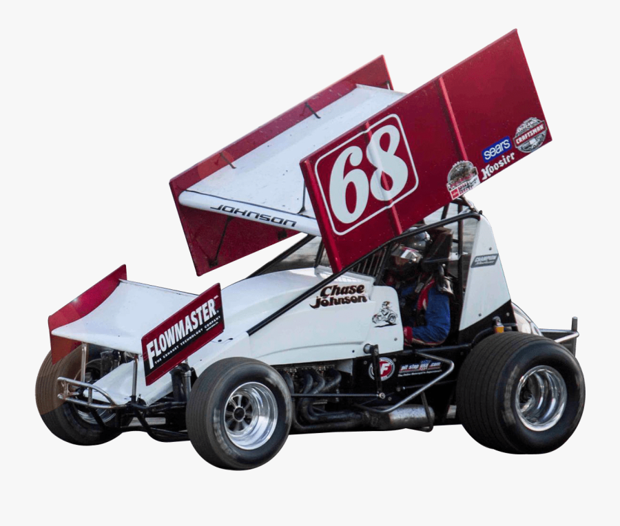 Sprint Car Racing World Of Outlaws - Sprint Car Png, Transparent Clipart