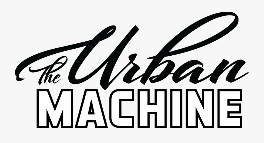 The Urban Machine Logo - Calligraphy, Transparent Clipart