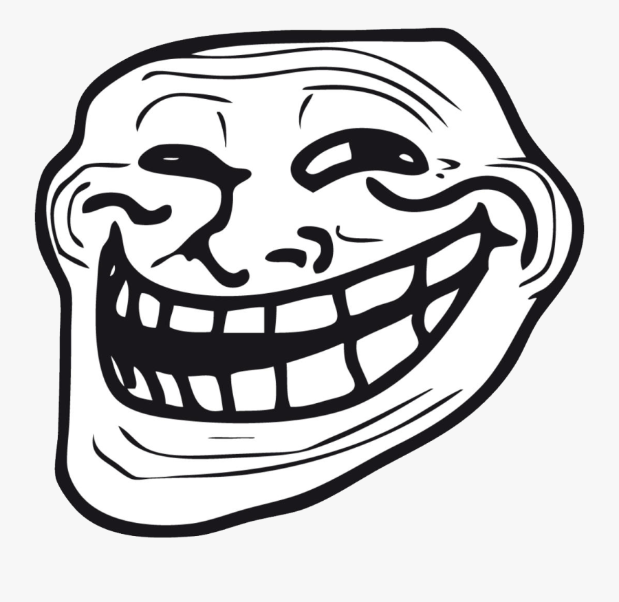 Trollface Png Image Free Download - Troll Face, Transparent Clipart