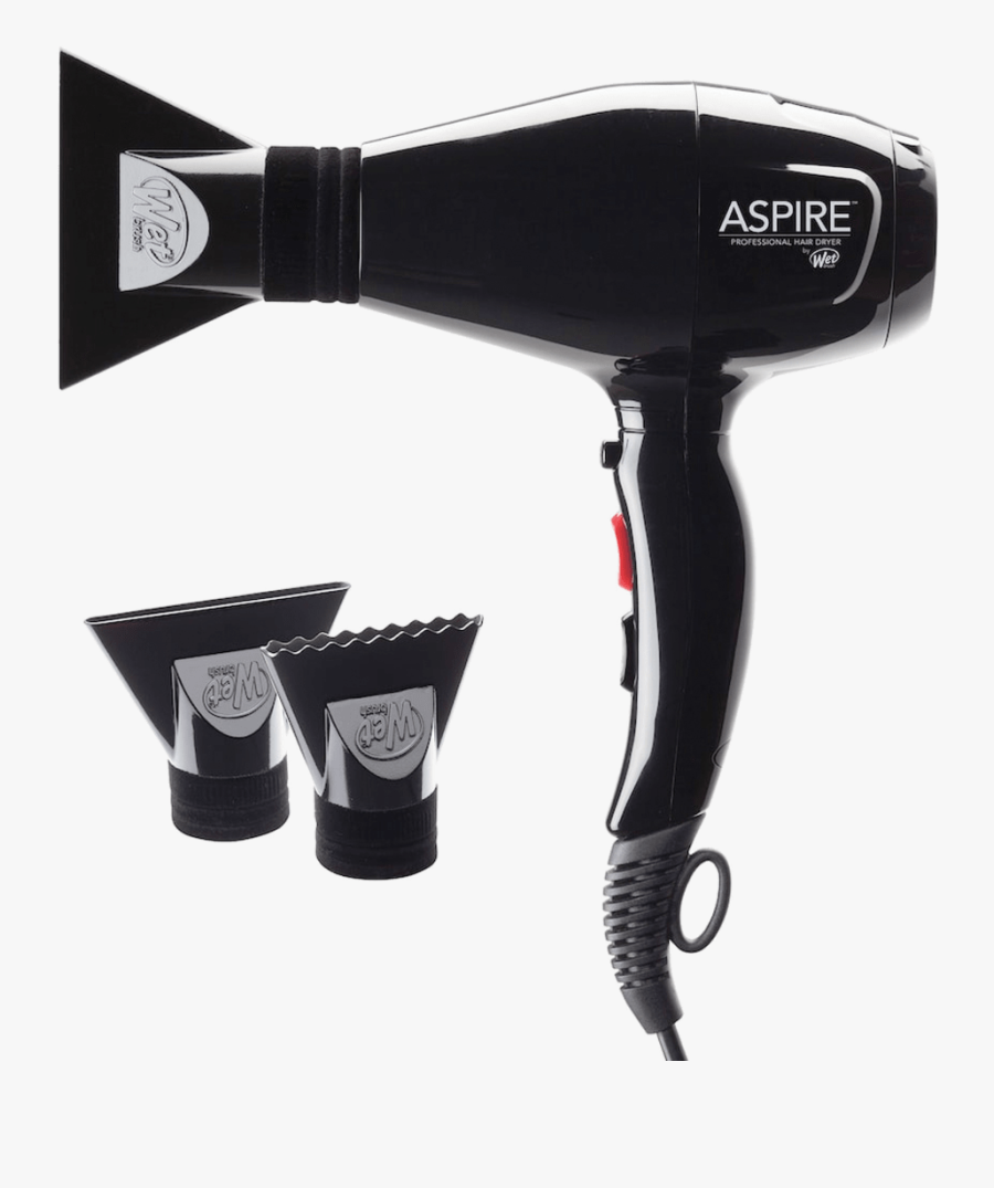 Wet Brush Blow Dryer, Transparent Clipart