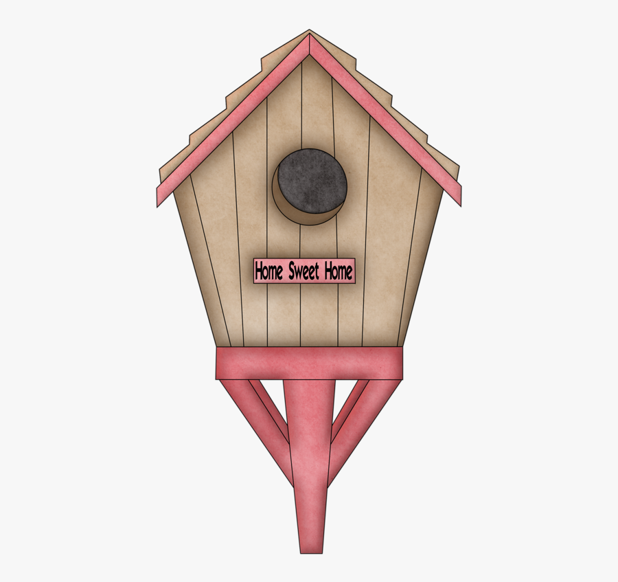 Home Sweet Home Birdhouse Pajareras, Clipart, Castillos, - Wood, Transparent Clipart