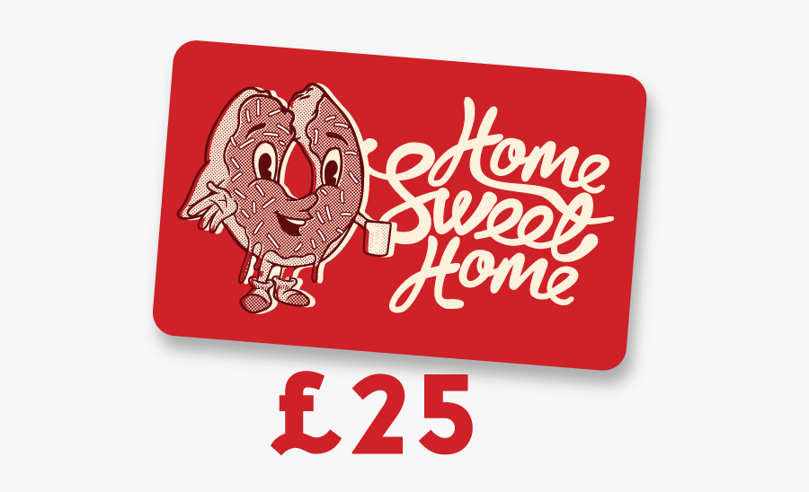 Image Of £25 Gift Card - Home Sweet Home, Transparent Clipart