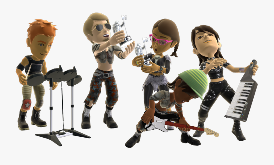 Transparent Rock Band Png, Transparent Clipart