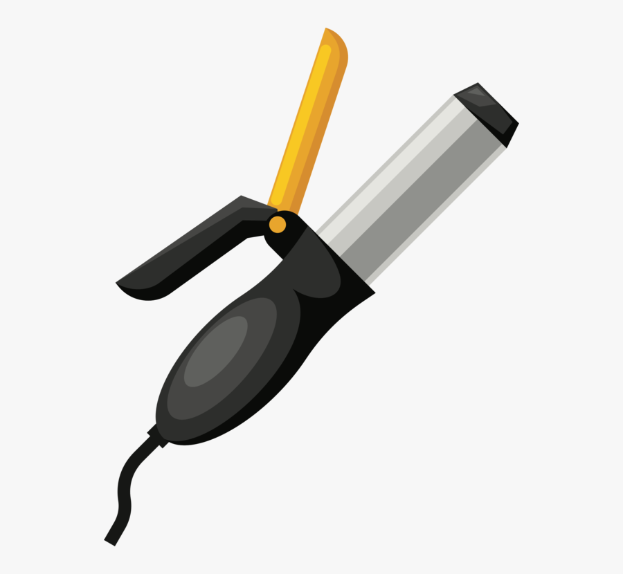 Hardware,tool,hair - Rizador De Pelo Dibujo, Transparent Clipart