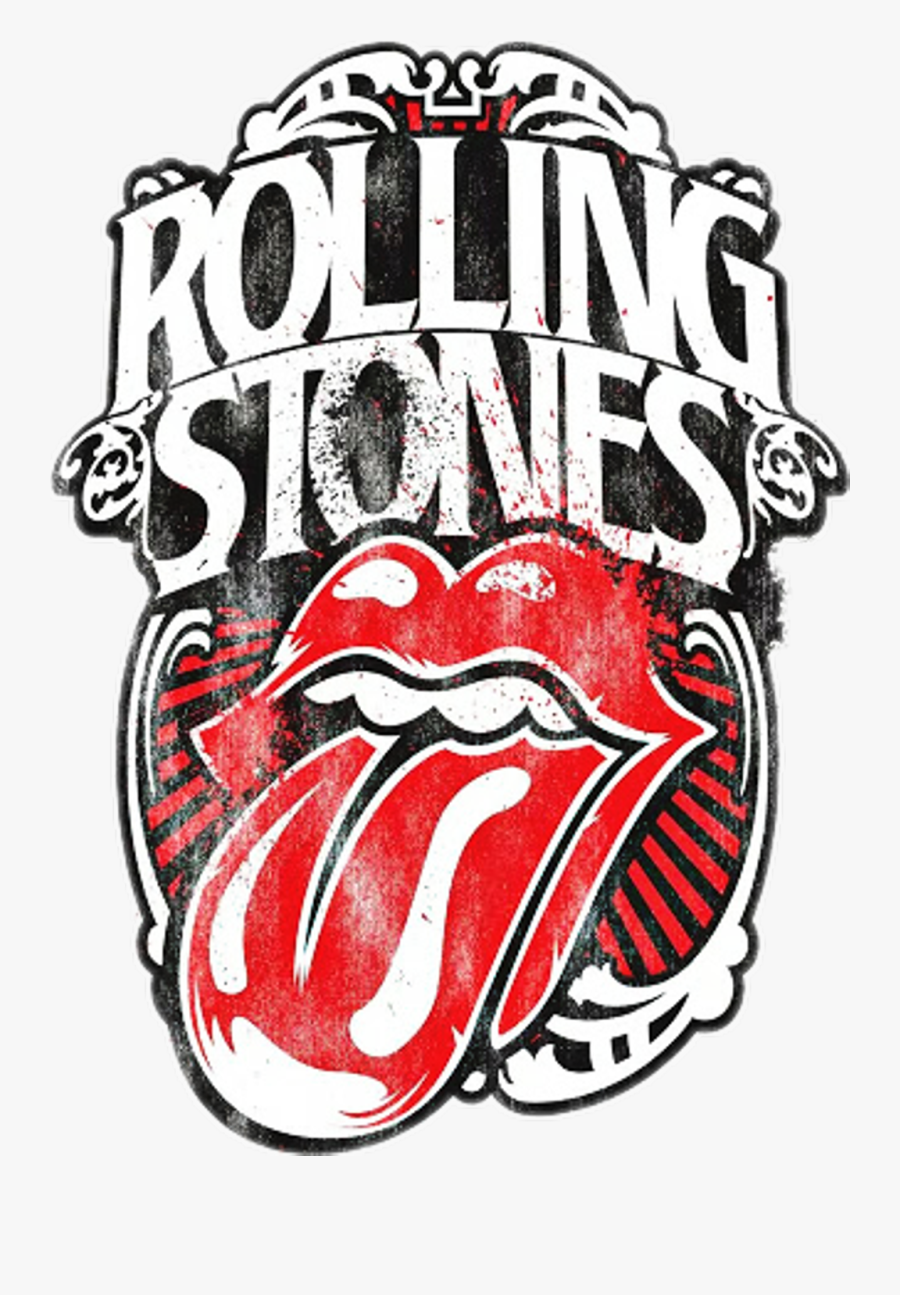 Rolling Stones Logo Png, Transparent Clipart