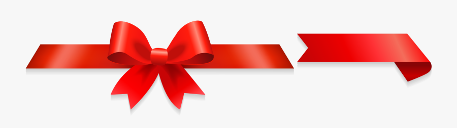 Adhesive Tape Red Ribbon Clip Art - وکتور ربان, Transparent Clipart