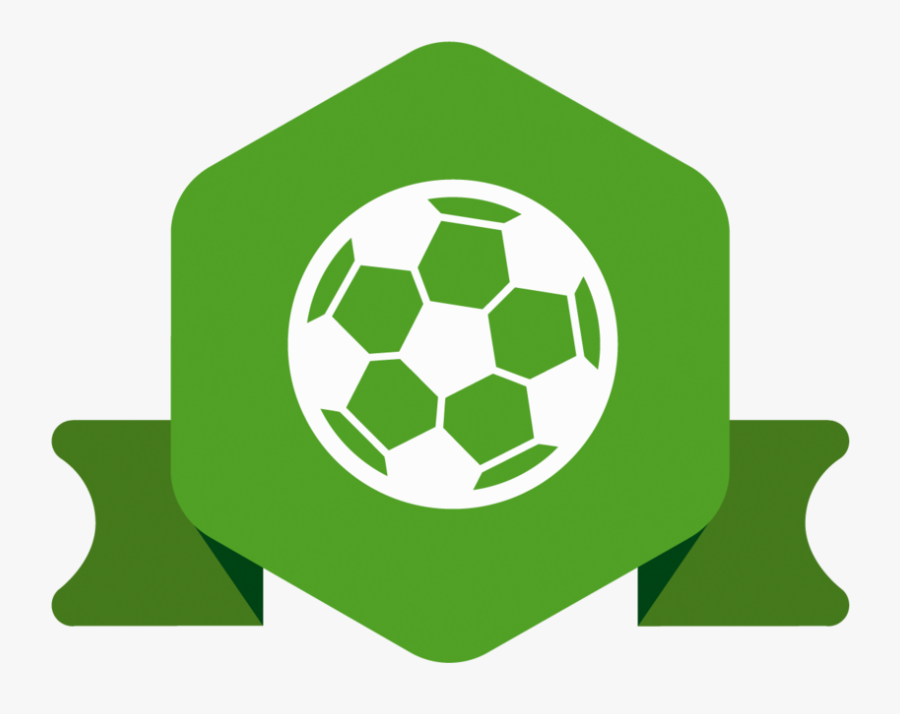 Green,soccer Art,graphics,sports Equipment - Football Icon, Transparent Clipart