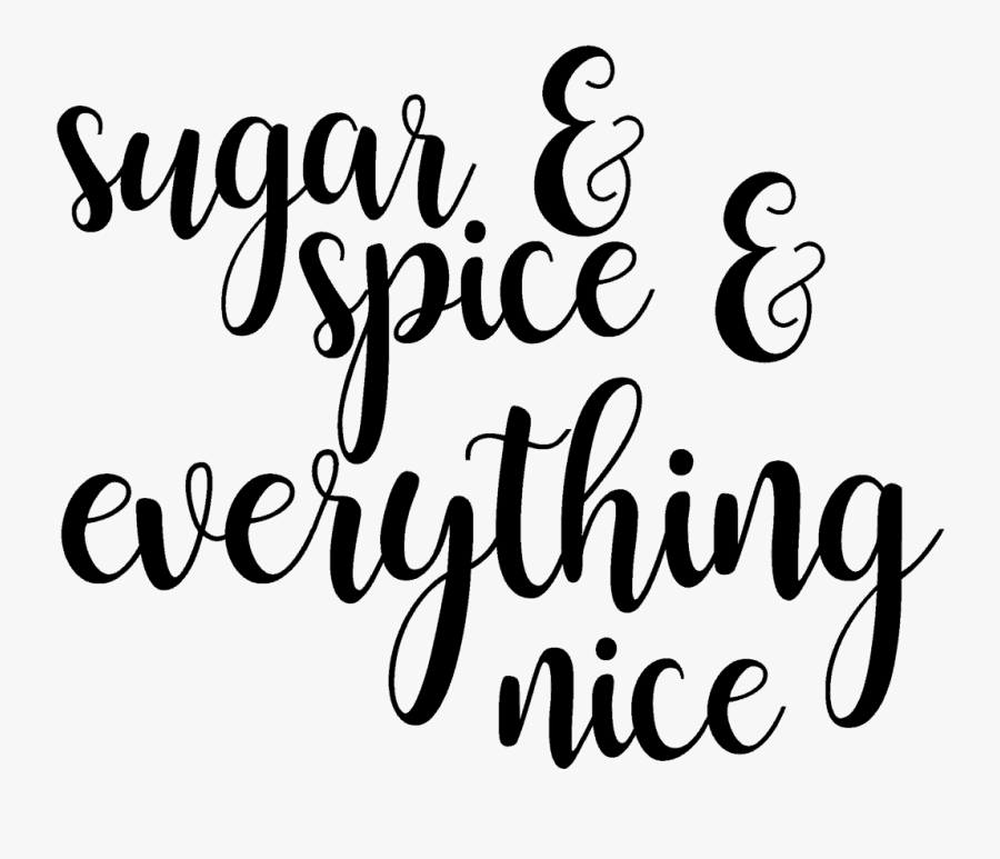 Sugar And Spice Svg Free, Transparent Clipart