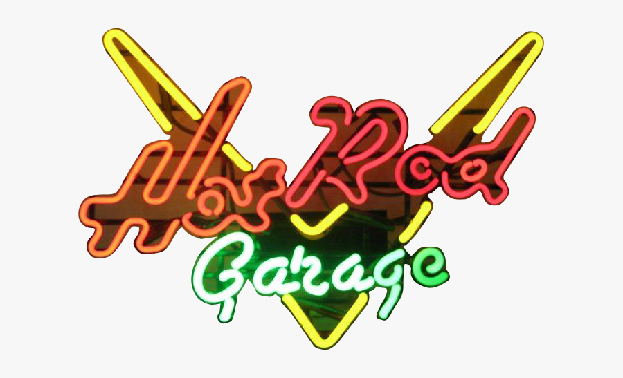 Transparent Neon Signs Png - Garage Sign Png, Transparent Clipart