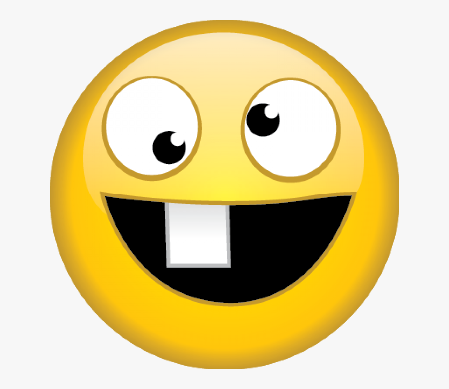 Clip Art Goofy Smiley Face - Goofy Smiley Face, Transparent Clipart