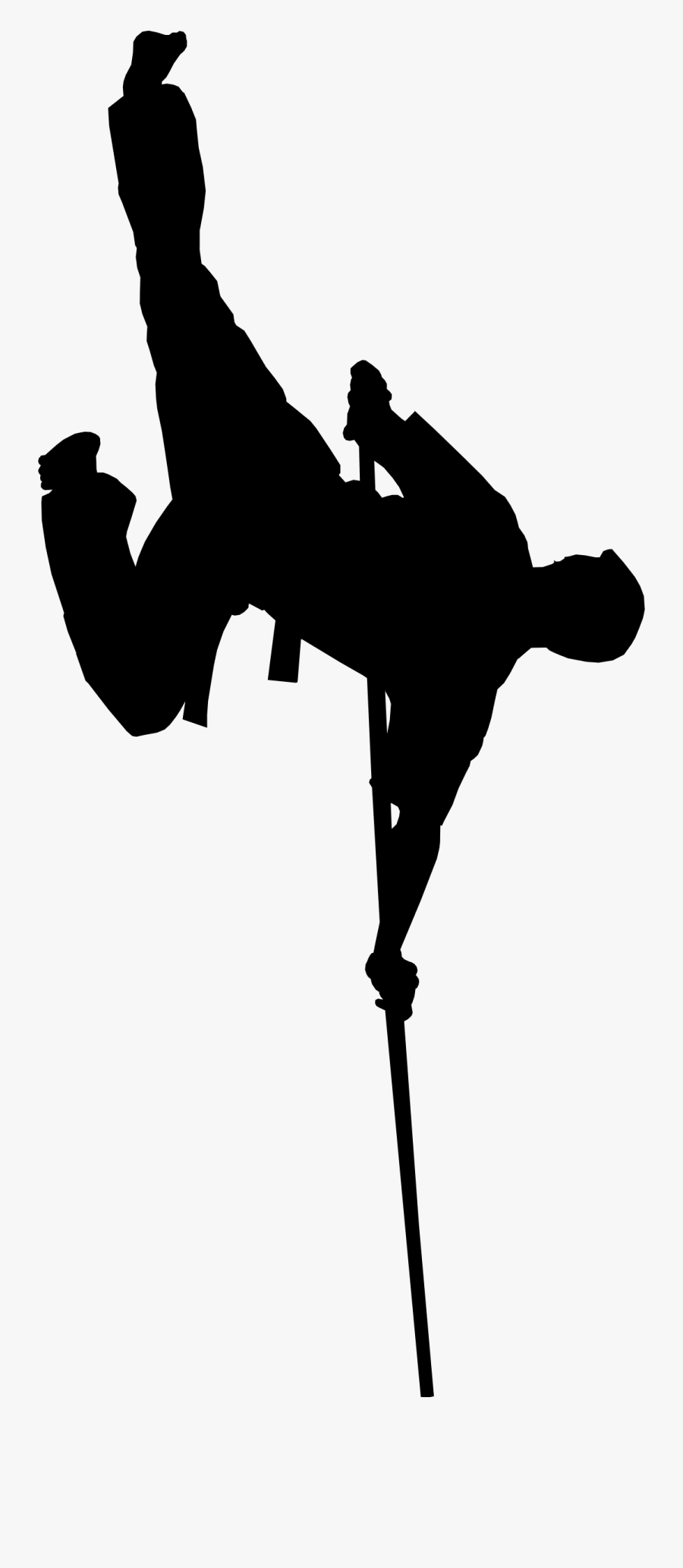 Benefits Of Chico Tai Chi Practice At Azad"s Martial - Silhouette, Transparent Clipart