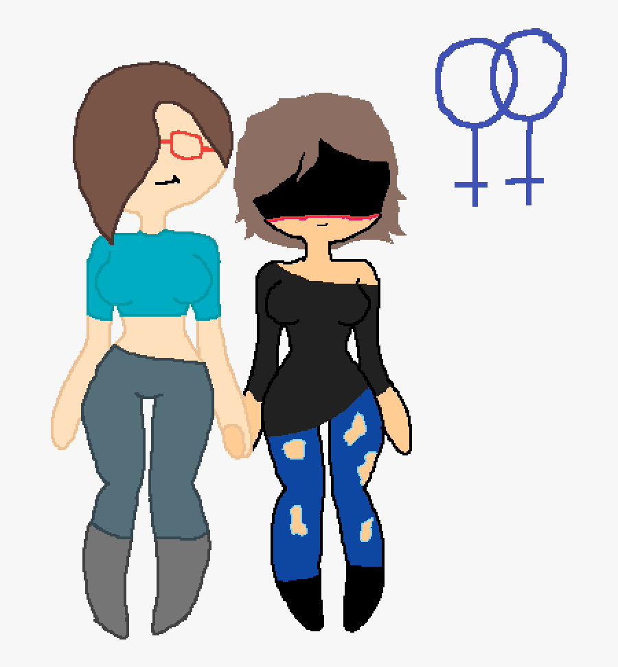 Girl Couple Body Bases, Transparent Clipart