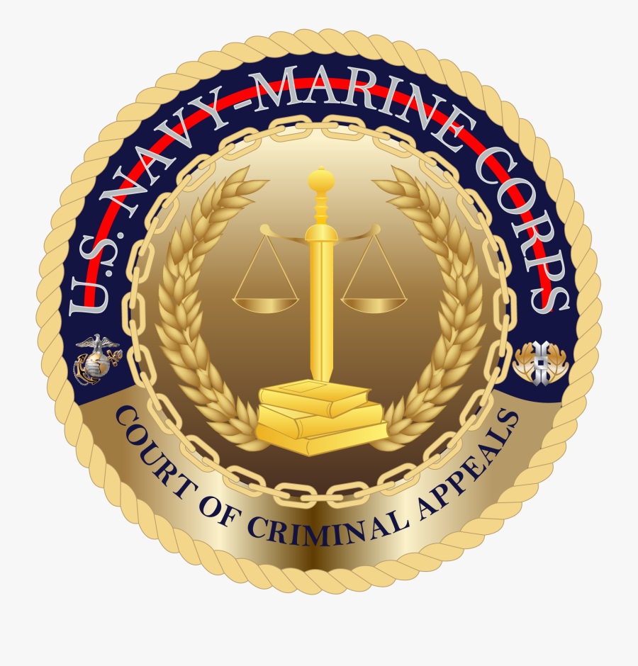 Navy-marine Corps Court Of Criminal Appeals Seal - Uscgc Campbell Wmec 909, Transparent Clipart