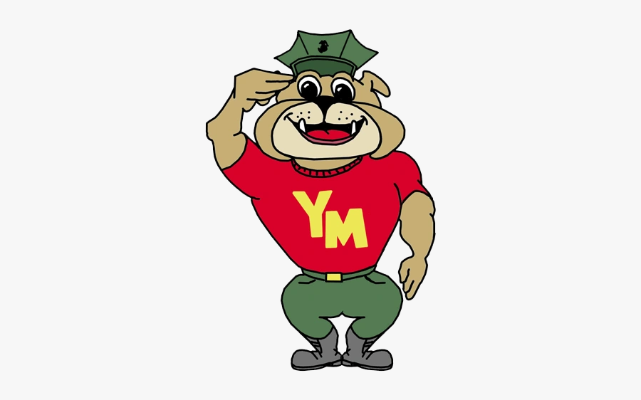 Young Marines Bulldog, Transparent Clipart