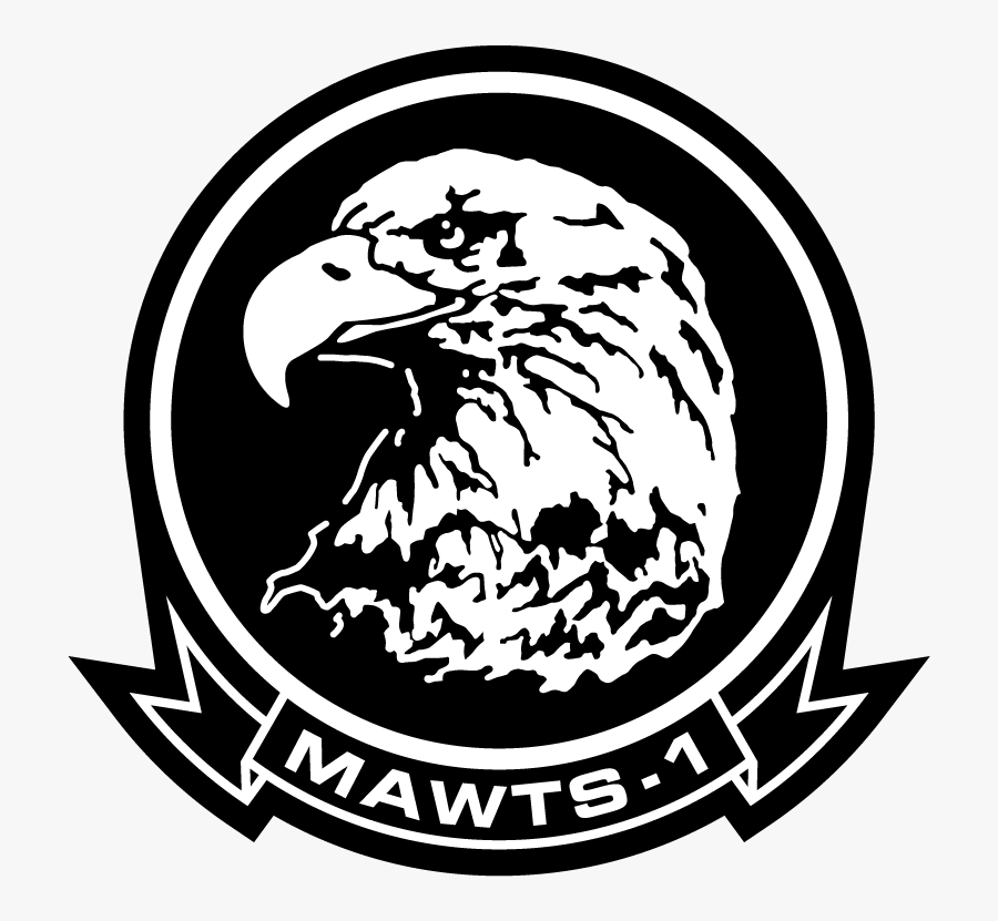 Marines Mawts 1 Bw M2810 - United States Marine Corps Training And Education Command, Transparent Clipart