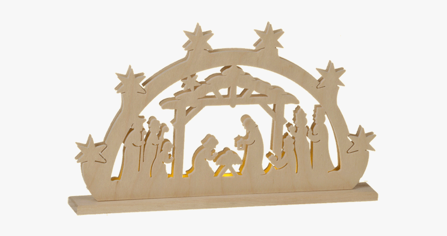 Holy Night Dual Sided Schwibbogen - Arch, Transparent Clipart