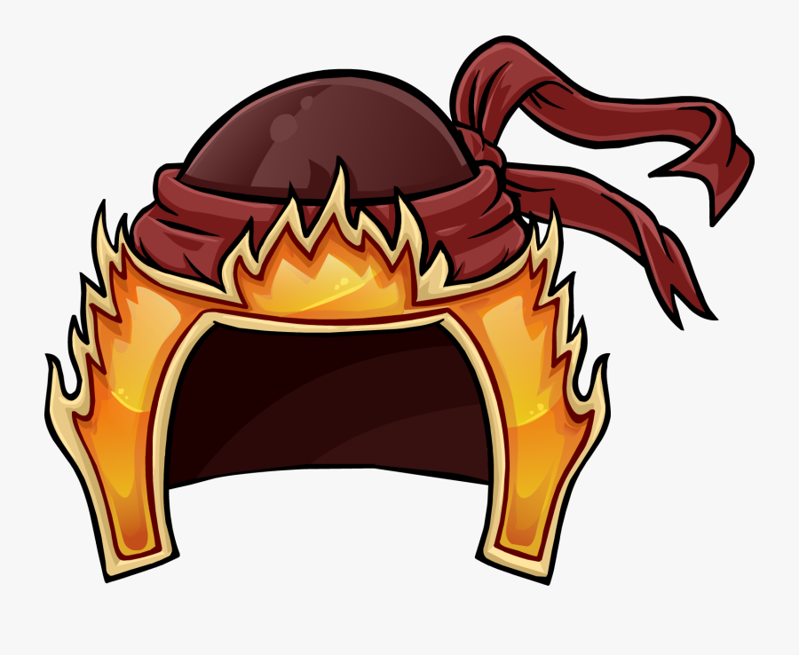 Club Penguin Wiki - Club Penguin Fire Ninja Clothes, Transparent Clipart