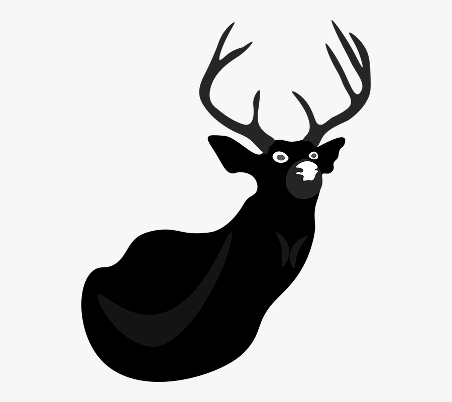 Stag Clipart Real Reindeer - Deer, Transparent Clipart