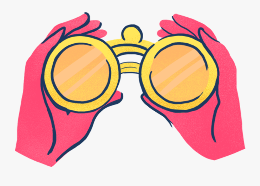 Binoculars, Transparent Clipart