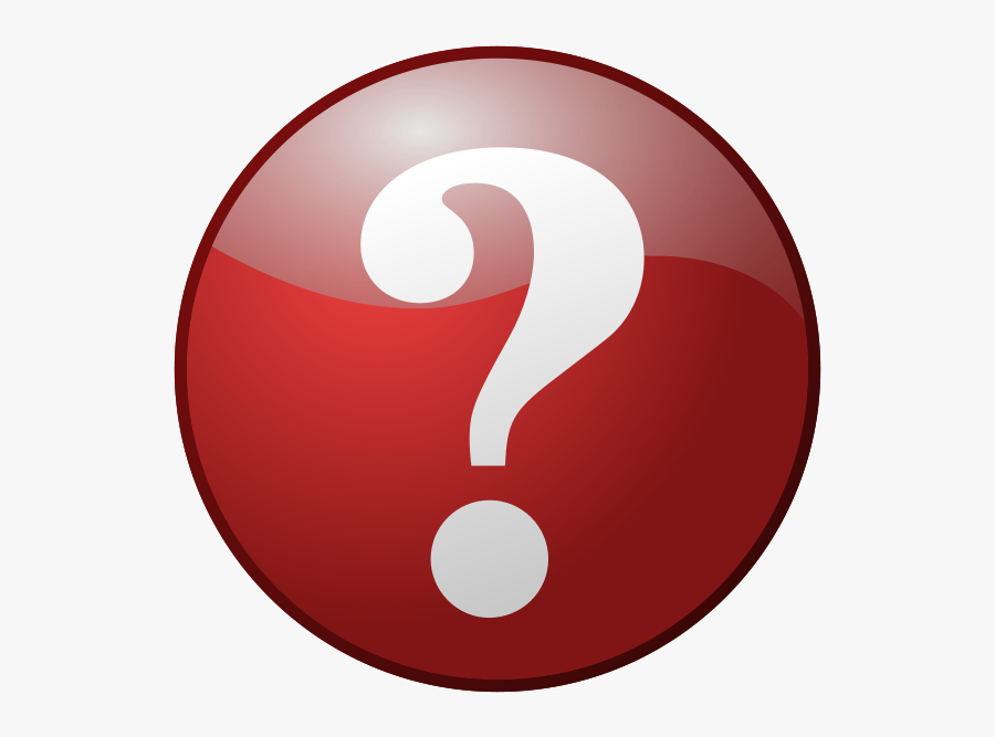 Free Unknown Red - Green Question Mark Symbol, Transparent Clipart
