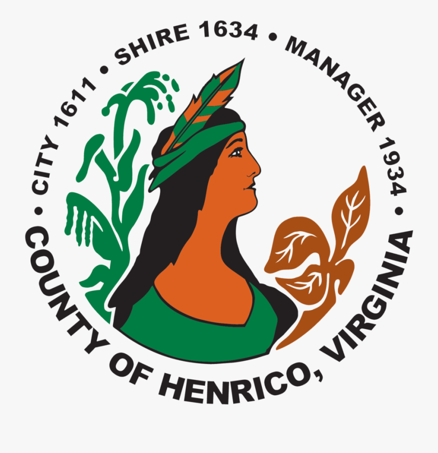 Henrico County Seal, Transparent Clipart