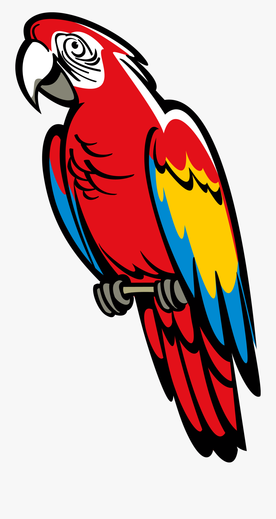 Macaw Coat Of Arms, Transparent Clipart