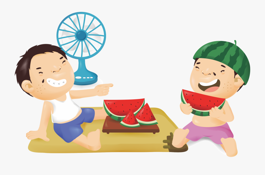 Eat Clipart Toddler Food - Watermelon, Transparent Clipart