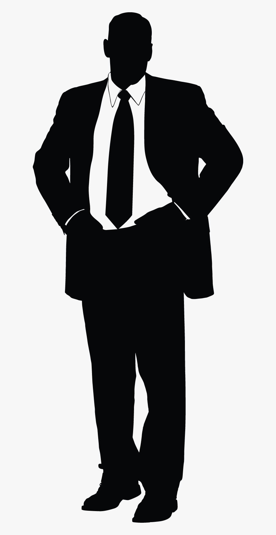 Businessperson Company Management Small Business - Transparent Png Business People Silhouette Png, Transparent Clipart