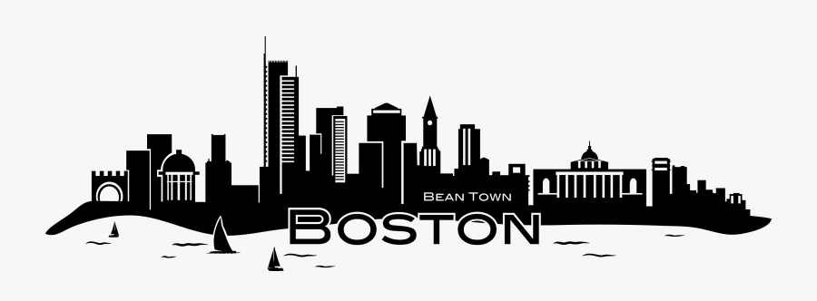 Clip Art Boston City Skyline - International Overdose Awareness Day 2018, Transparent Clipart