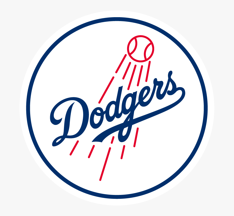 Los Angeles Dodgers Circle, Transparent Clipart