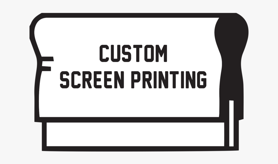 Custom Screen Printing - Screen Print Clipart, Transparent Clipart