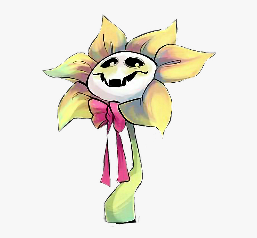 Undertale Flowey Anime Style Clipart , Png Download - Flowey The Flower Clipart, Transparent Clipart