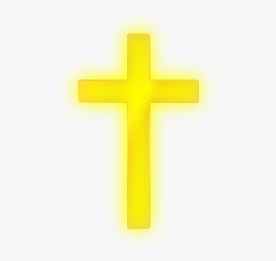 Free To Use Public Domain Cross Clip Art - Glowing Cross Transparent Background, Transparent Clipart