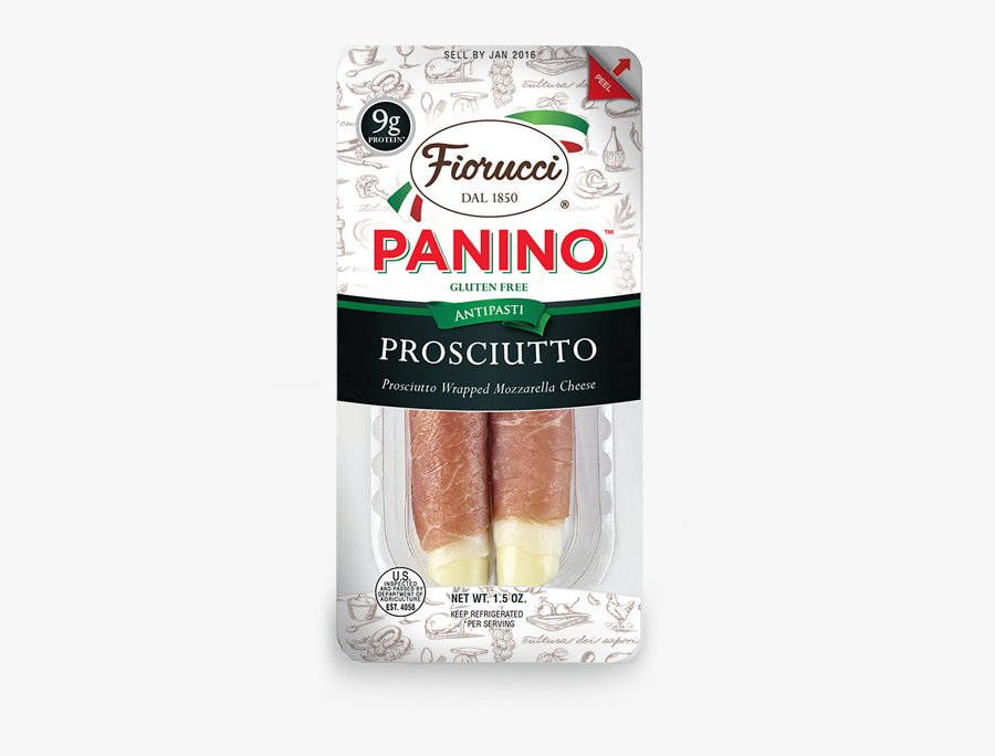 Fiorucci Hard Salami Panino, Transparent Clipart