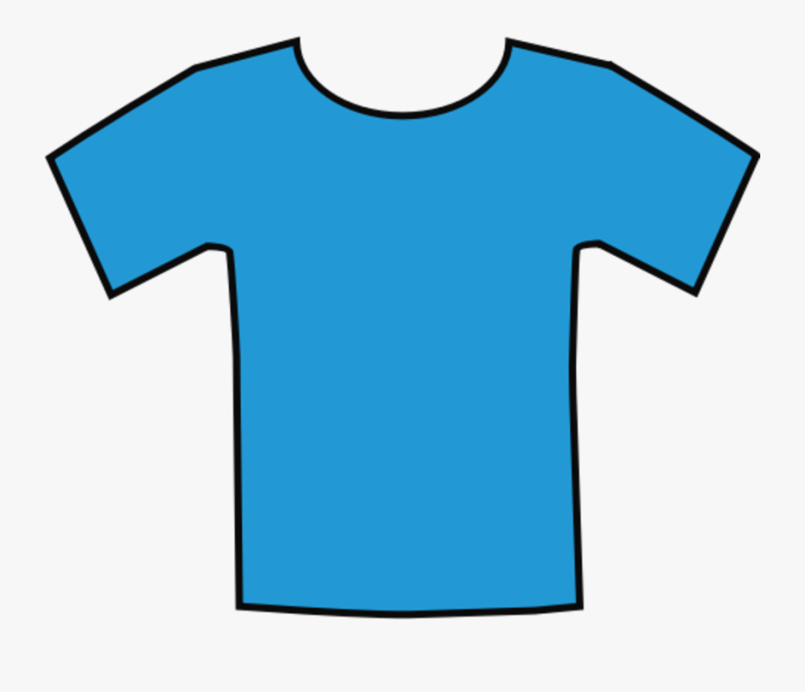 Blue,sports Uniform,angle - Blue Cartoon T Shirt , Free Transparent ...