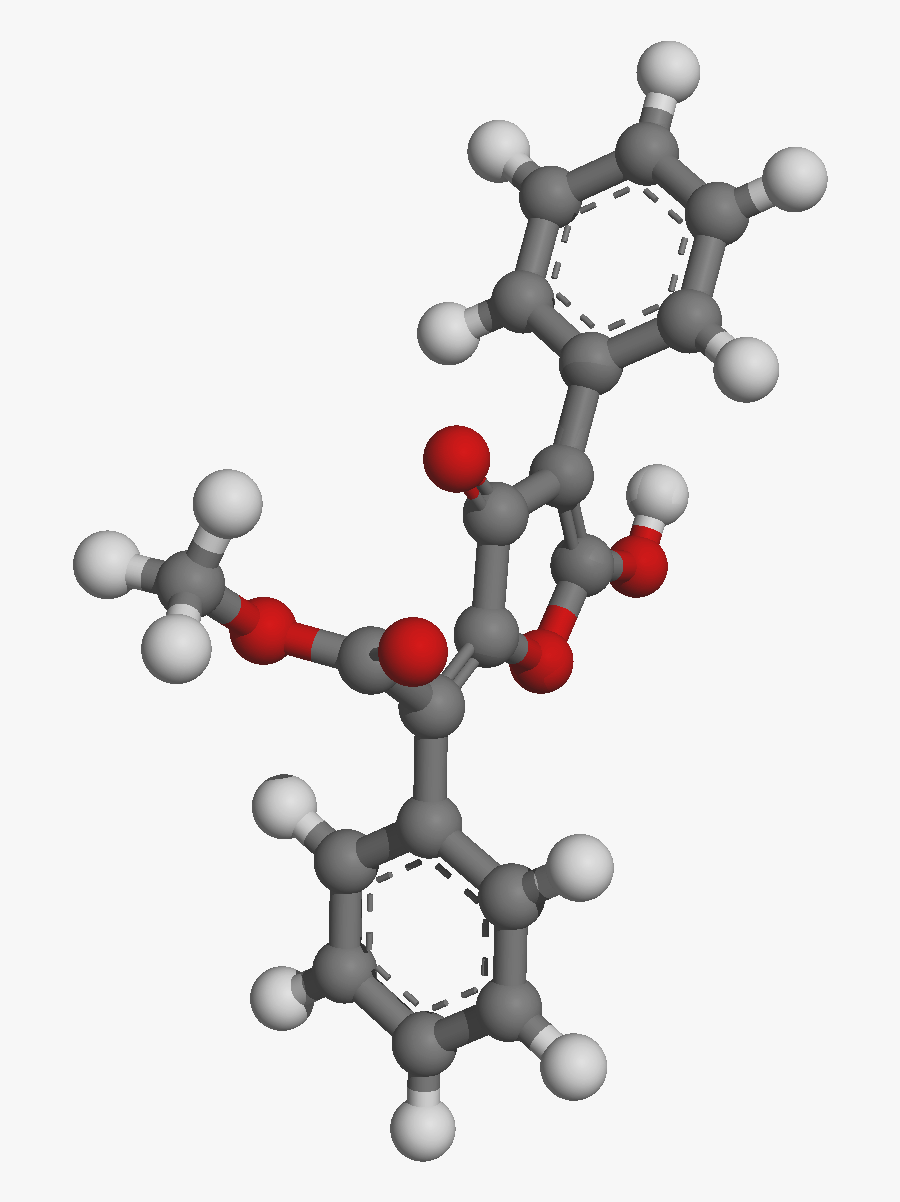 Vulpinic Acid Clipart , Png Download - Molecule, Transparent Clipart