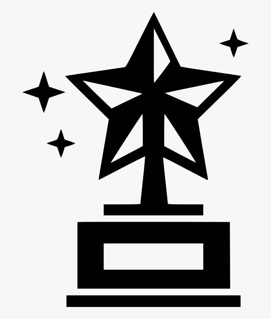 Cliparts Of Award Black, Transparent Clipart