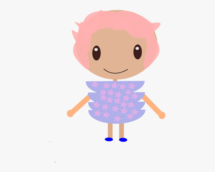 Pink,head,art - Cartoon, Transparent Clipart