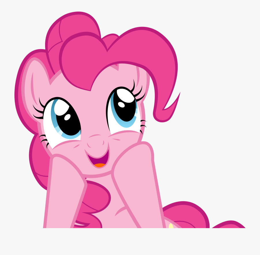 Transparent Pie In The Face Clipart - Pinkie Pie Png Cute, Transparent Clipart